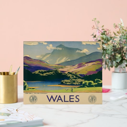 Wales Travel Poster (Huwelijk)