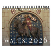 Wales, U.K. Calendar 2026 Kalender (Hoes)