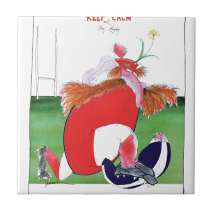 wales v schotlandballen - van tony fernandes tegeltje