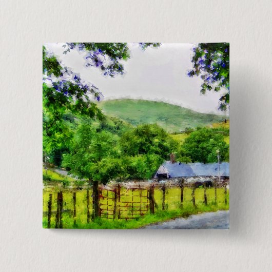 WALES VIERKANTE BUTTON 5,1 CM (Voorkant)
