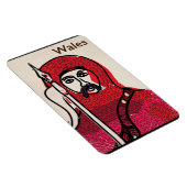 Wales vintage-poster magneet (Rechterzijde)