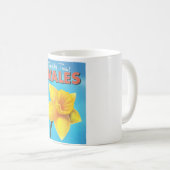Wales vintage reisposter koffiemok (Voorkant rechts)