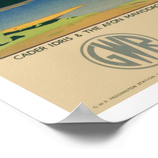 Wales Vintage Travel Poster (Hoek)