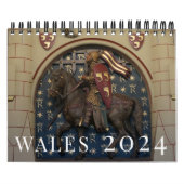 Wales, VK. Kalender 2024 (Hoes)
