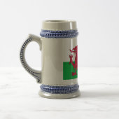 wales vlag bierpul (Links)