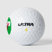 wales vlag golfballen (Logo)