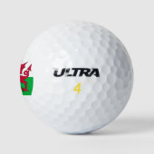 wales vlag golfballen (Logo)