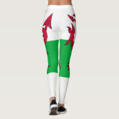 Wales vlag leggings (Achterkant)