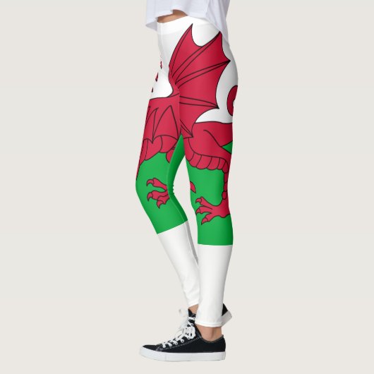 Wales vlag leggings (Links)