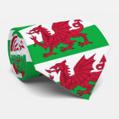 Wales vlag stropdas (Opgerold)
