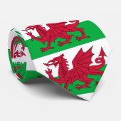 wales vlag stropdas (Opgerold)