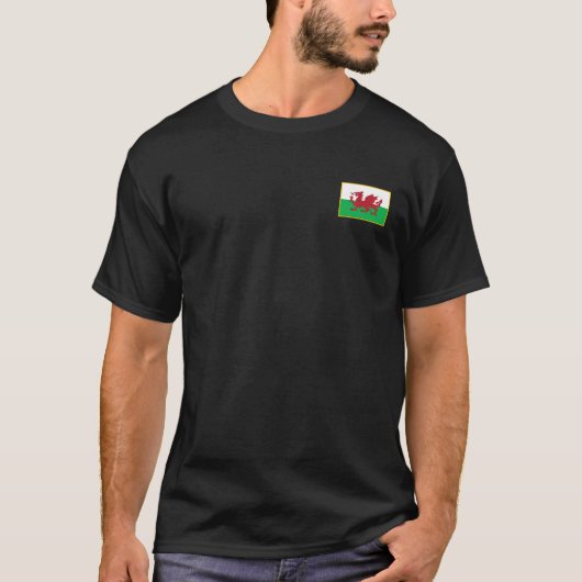 Wales Vlag T-Shirt (Voorkant)
