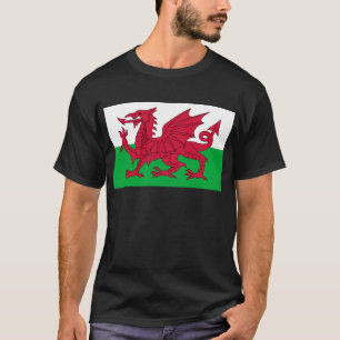 wales vlag t-shirt
