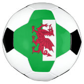 wales vlag voetbal (Gedraaid)