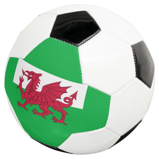 wales vlag voetbal (Drie kwart)