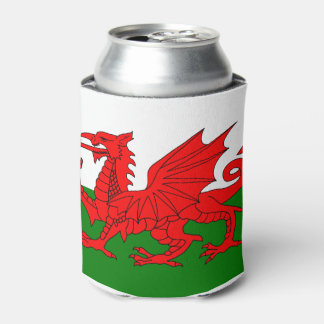 Wales vlag Welsh red dragon Blikjeskoeler