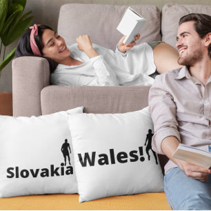 Wales Voetbal Kussen