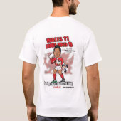 Wales vs. Engeland 11-9 (aangepast) T-shirt (Achterkant)