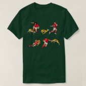 Wales vs. The Springboks T-shirt (Design voorkant)