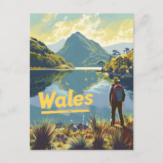 Wales Wandelen Briefkaart