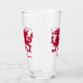 Wales & Welsh Dragon, Flag, Cymru patriot/sport Glas (Links)