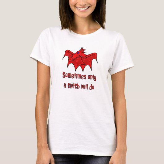 Wales, Welsh dragons Cwtch T-shirt (Voorkant)