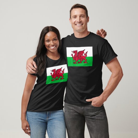 Wales Welsh Een Drakenvlag T-shirt (Unisex)