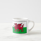Wales - Welsh Flag Espresso Kop (Rechts)