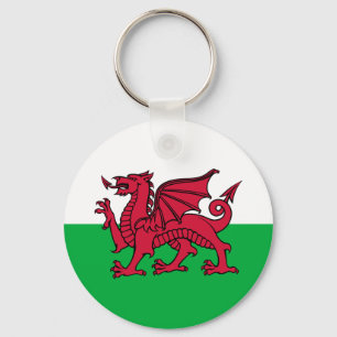 Wales - Welsh Flag Sleutelhanger