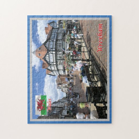 Wales - Wrexham - Legpuzzel (Verticaal)