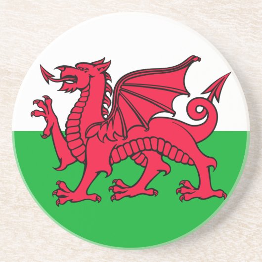 Wales Zandsteen Onderzetter (Voorkant)
