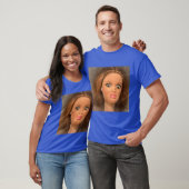 Walgelijk poppengezicht t-shirt (Unisex)