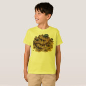 Walgelijke Bug-bedekte Poep Hoop T-shirt (Voorkant volledig)