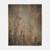 Walgelijke grove Abstracte geblasterde zombiehuid Fleece Deken (Voorkant)