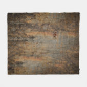 Walgelijke grove Abstracte geblasterde zombiehuid Fleece Deken (Voorkant (Horizontaal))