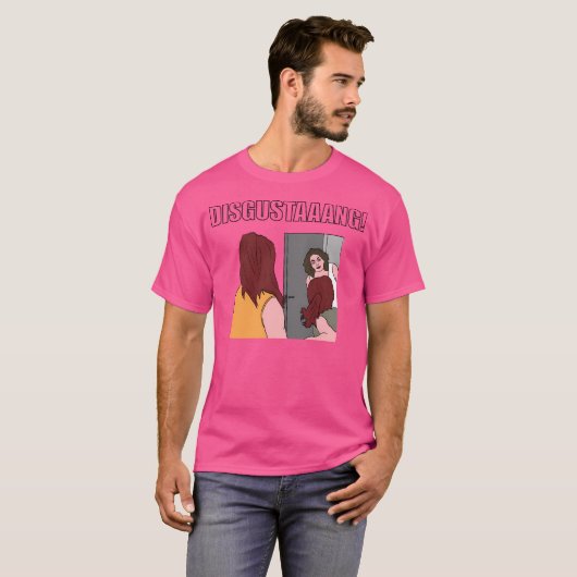 Walgelijke meme t-shirt (Voorkant volledig)