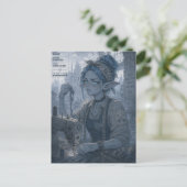 Walging / Naaister / Naaiatelier Briefkaart (Staand voorkant)