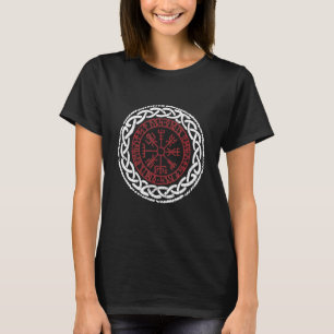 Walhalla Compass Vegvisir Viking Celts German Viki T-shirt