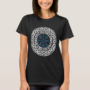 Walhalla Compass Vegvisir Viking Celts German Viki T-shirt