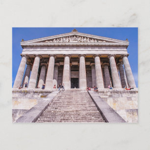 Walhalla Tempel Herdenkingsmonument Regensburg Dui Briefkaart