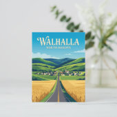 Walhalla USA Briefkaart (Staand voorkant)