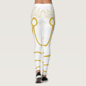 Wali in gouden letters leggings (Achterkant)