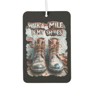 Walk a Mile in My Shoes beroemd gemaakt door Inspi Luchtverfrisser