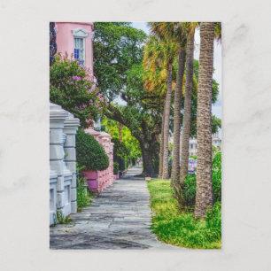 Walk Along Rainbow Row Briefkaart