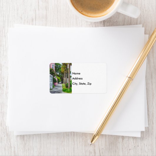 Walk Along Rainbow Row Etiket (Insitu)