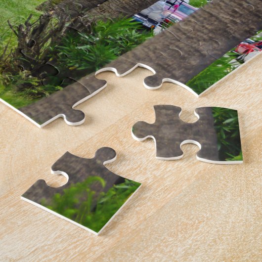 Walk Along Rainbow Row Legpuzzel (Zijkant)