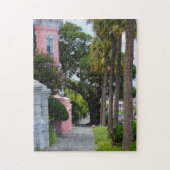 Walk Along Rainbow Row Legpuzzel (Verticaal)