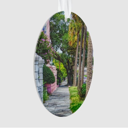 Walk Along Rainbow Row Ornament (voorkant)