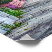 Walk Along Rainbow Row Poster (Hoek)