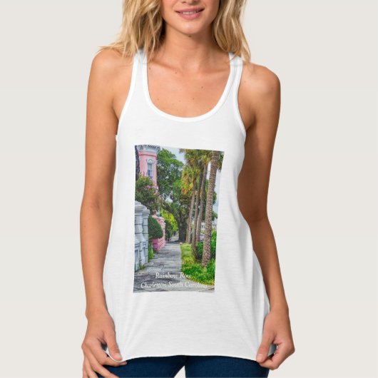 Walk Along Rainbow Row Tanktop (Voorkant)
